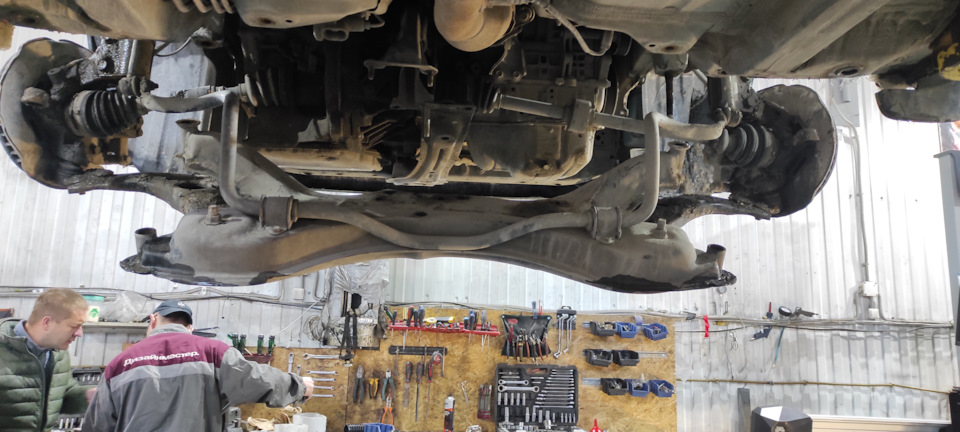 порвался пыльник на рейке — Toyota Corolla (120), 1,6 л, 2004 года ...