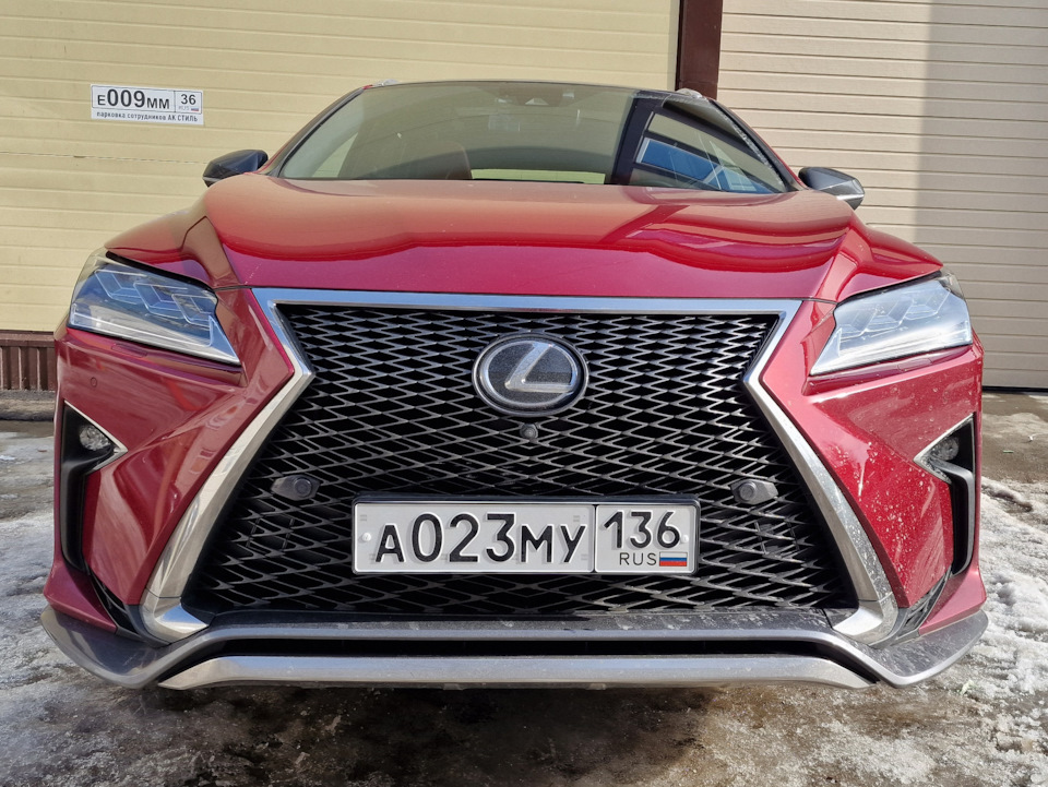 Рамки без рамок — Lexus RX (4G), 3,5 л, 2017 года | аксессуары | DRIVE2