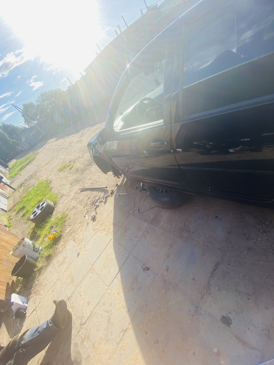 Пыльник и салинблоки — Volkswagen Golf Mk4, 1,9 л, 2000 года | плановое ...