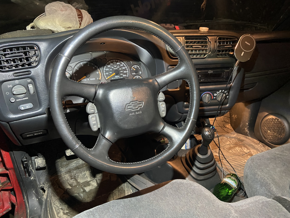 Кнопки на руль — Chevrolet S-10 (2G), 2,2 л, 1999 года | своими руками ...