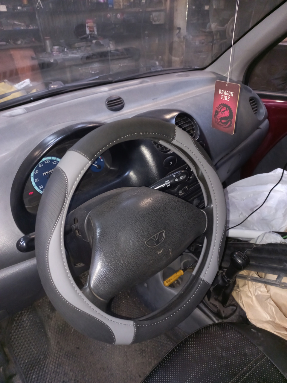 Оплетка руля — Daewoo Matiz (M100, M150), 0,8 л, 2012 года | аксессуары |  DRIVE2