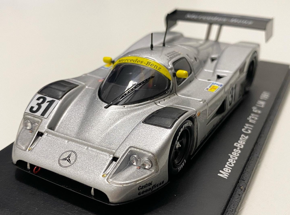 Mercedes-Benz C11 #31 5th 24h Le Mans 1991, 1:43, Spark — DRIVE2