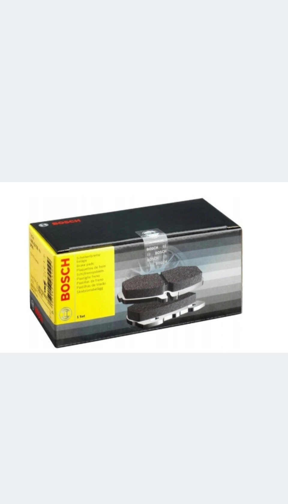 0986424756 Тормозные колодки дисковые (зад.) BOSCH | Запчасти на DRIVE2