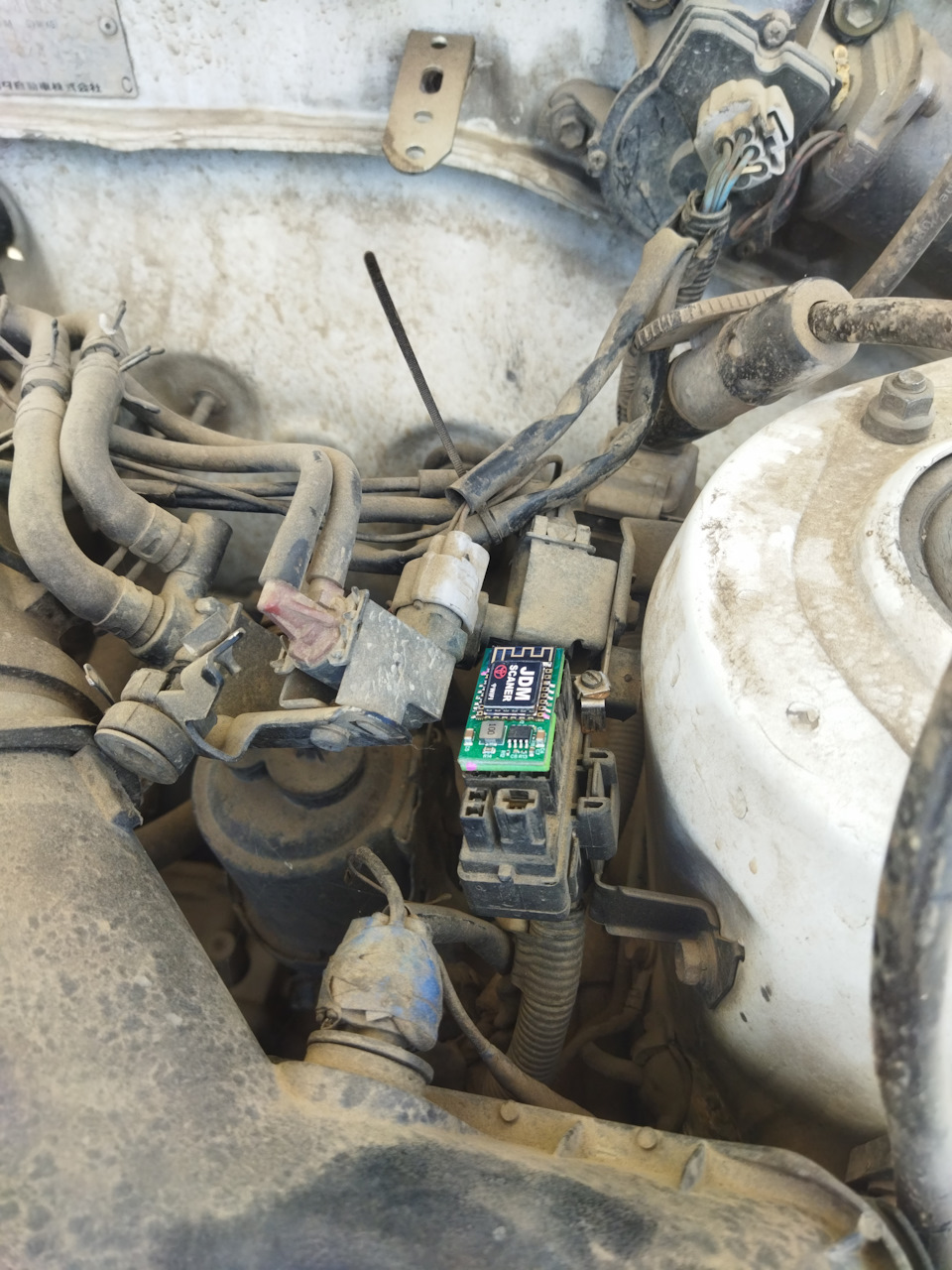 Адаптер Toyota-OBD1 в Короллу — Toyota Corolla (100), 1,5 л, 1995 года ...