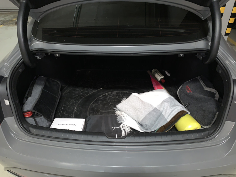 Вот что было до установки оргазматора … то-есть органайзера👌🏽😁 — Hyundai Sonata VIII (DN8)