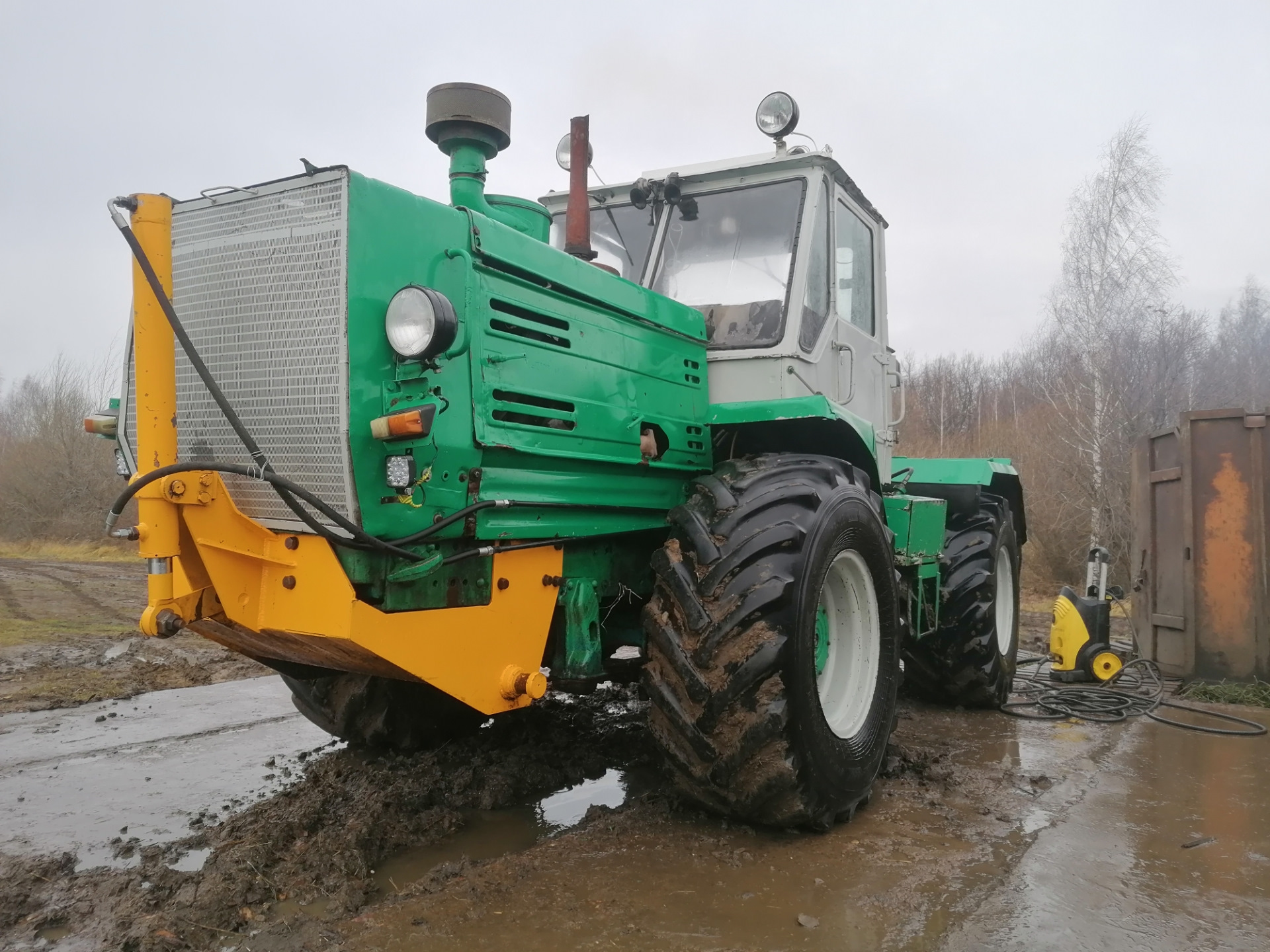 ХТЗ Т-150К «Crocodile» Знакомство — ХТЗ Т-150К, 9,9 л, 1986 года ...