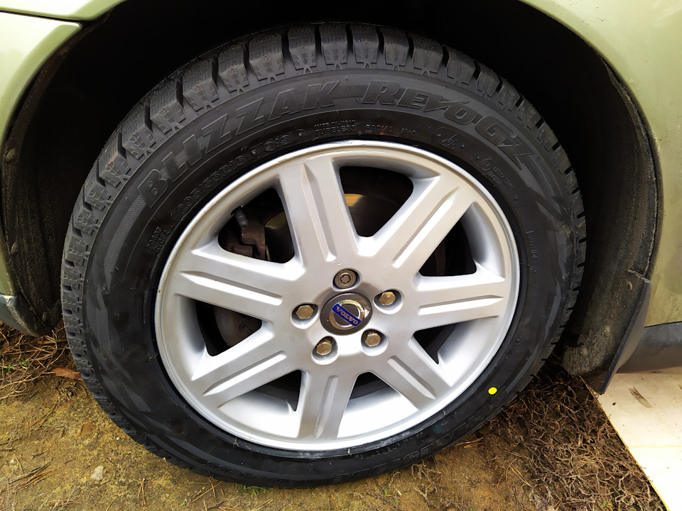 Переобулись — Volvo S40 (2G), 1,8 л, 2008 года | шины | DRIVE2