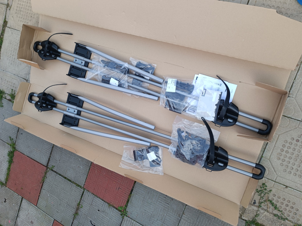 thule freeride 532 twin pack Volkswagen Tiguan 2G