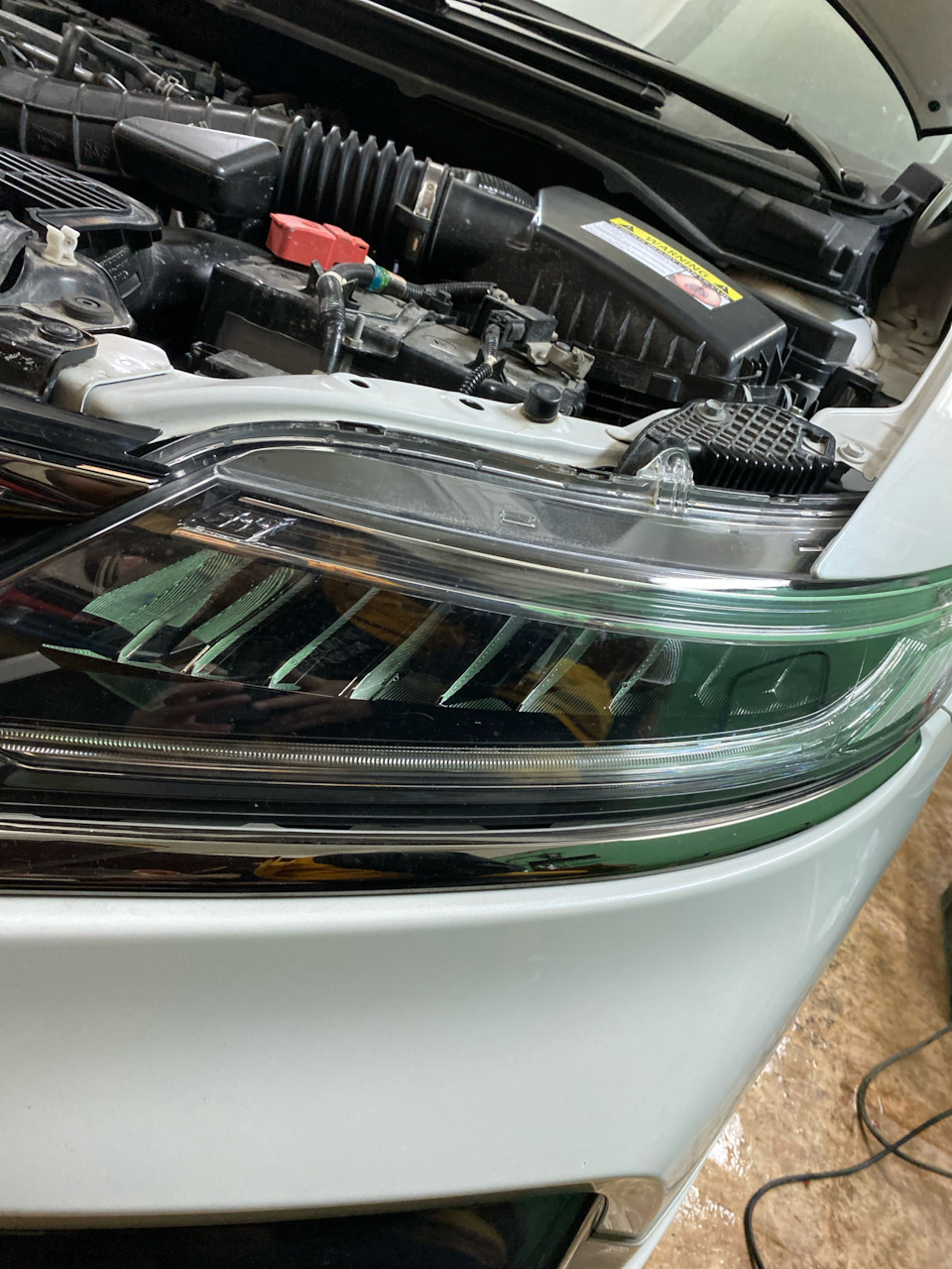 Регулировка туманок и герметизация фар — Honda Jade, 1,5 л, 2019 года ...