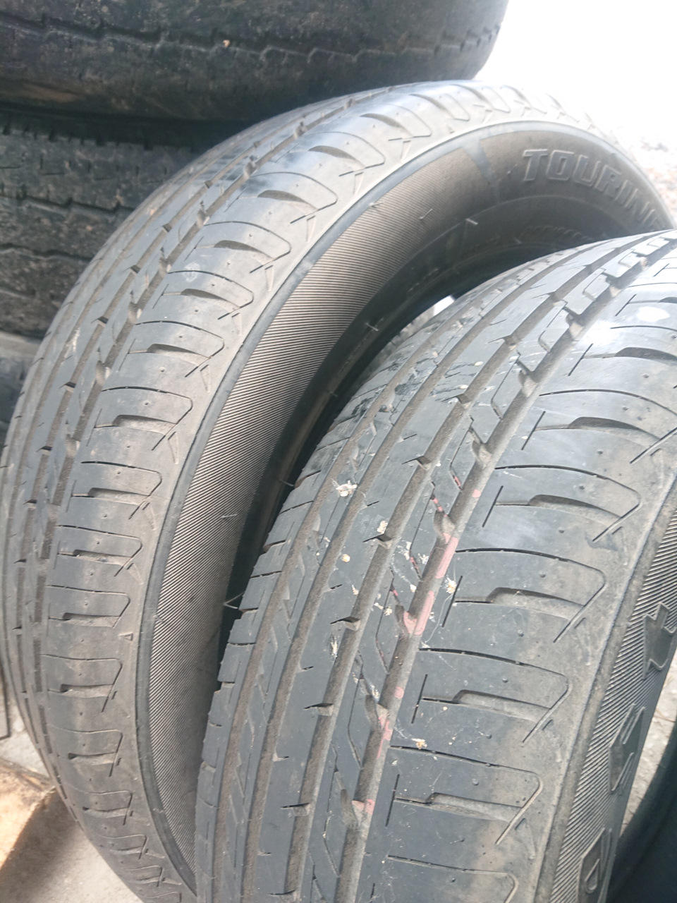 Летние шины Firestone Touring FS100 — Renault Laguna III, 1,5 л, 2010