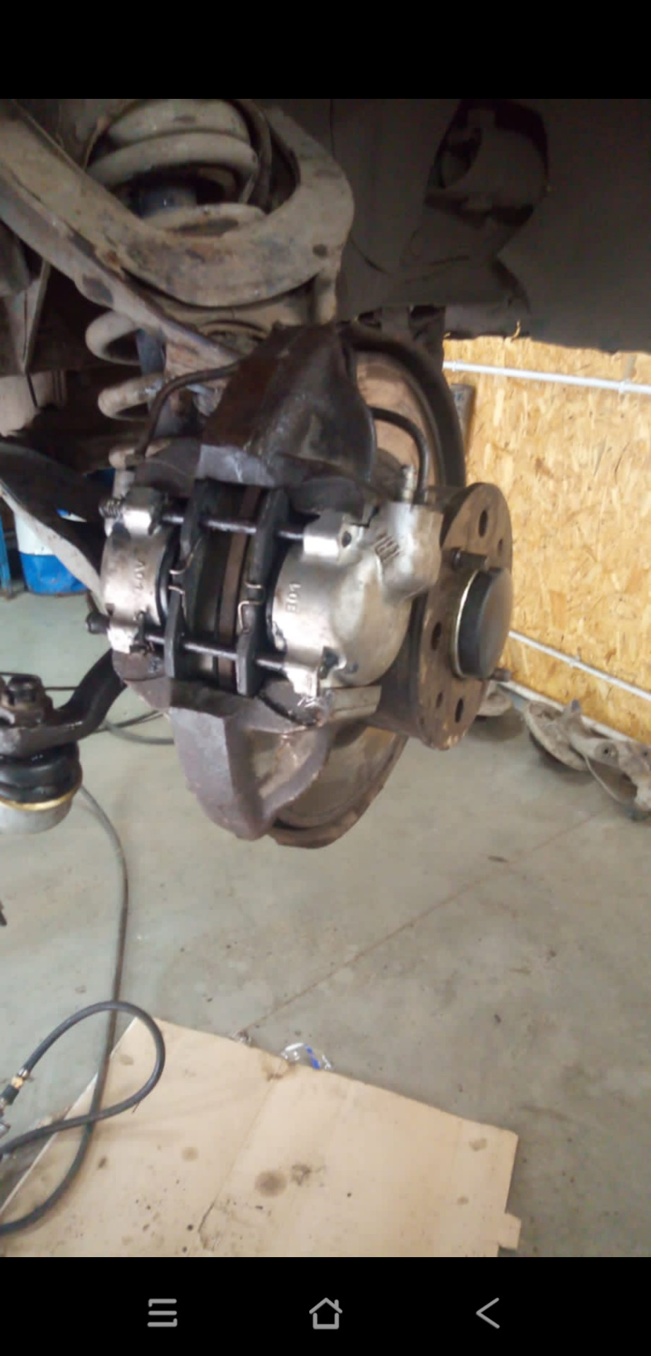 Установка ступиц с подшипниками ваз-2108 — Lada 210740, 1,6 л, 2007 ...