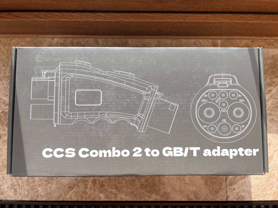 Переходник CCS2/GBT адаптер gb/t zeekr avatr на BYD Qin Plus EV, Zeekr ...