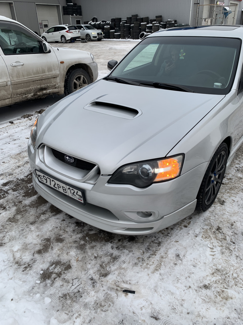 Опциональная решетка радиатора / габариты в поворотники — Subaru Legacy  (BL/BP), 2 л, 2004 года | стайлинг | DRIVE2