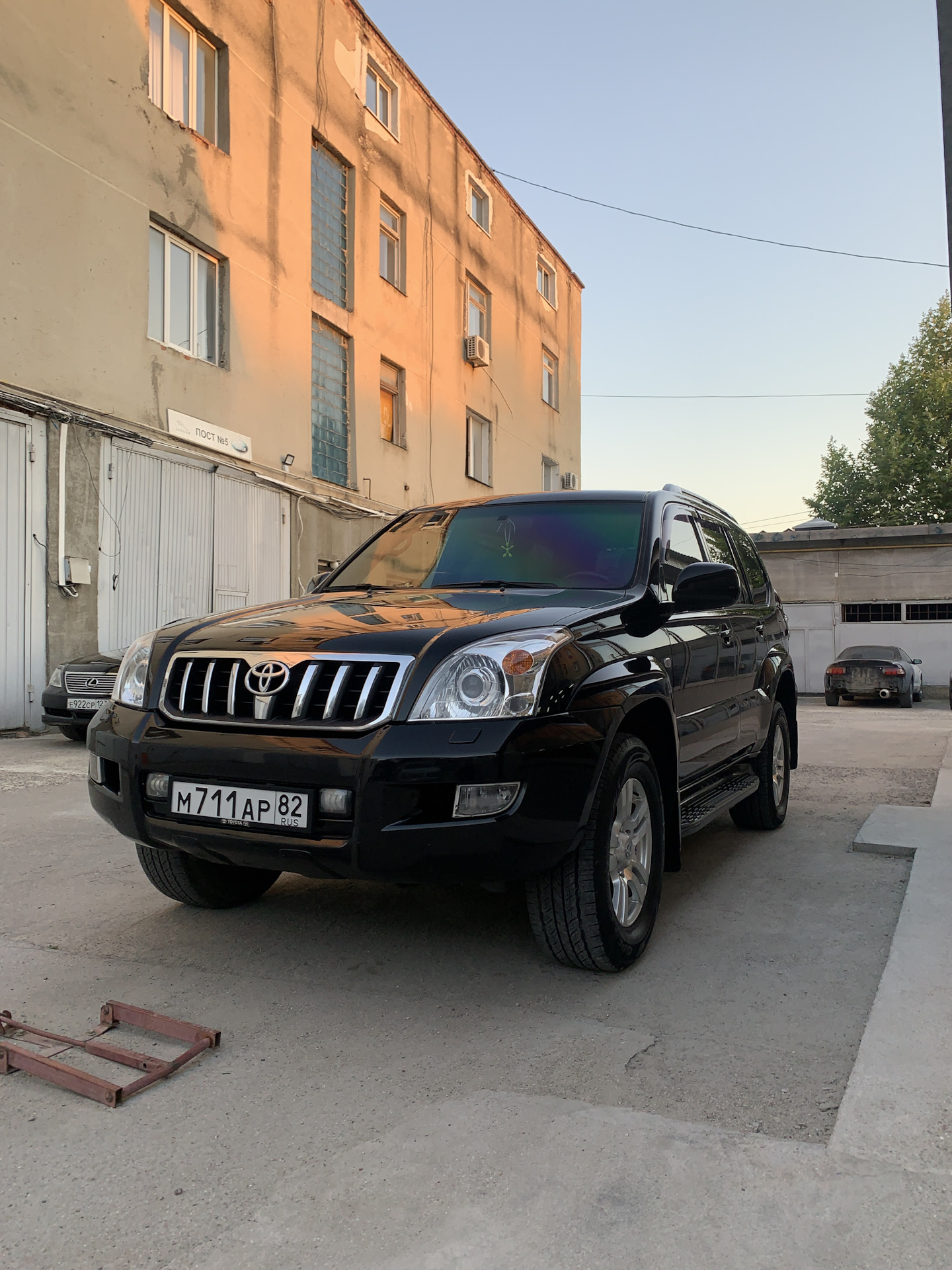 Атермальная пленка и 50% — Toyota Land Cruiser Prado 120-series, 4 л, 2006  года | аксессуары | DRIVE2