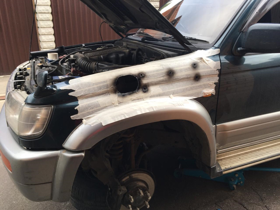 Фото в бортжурнале Toyota Hilux Surf (3G)