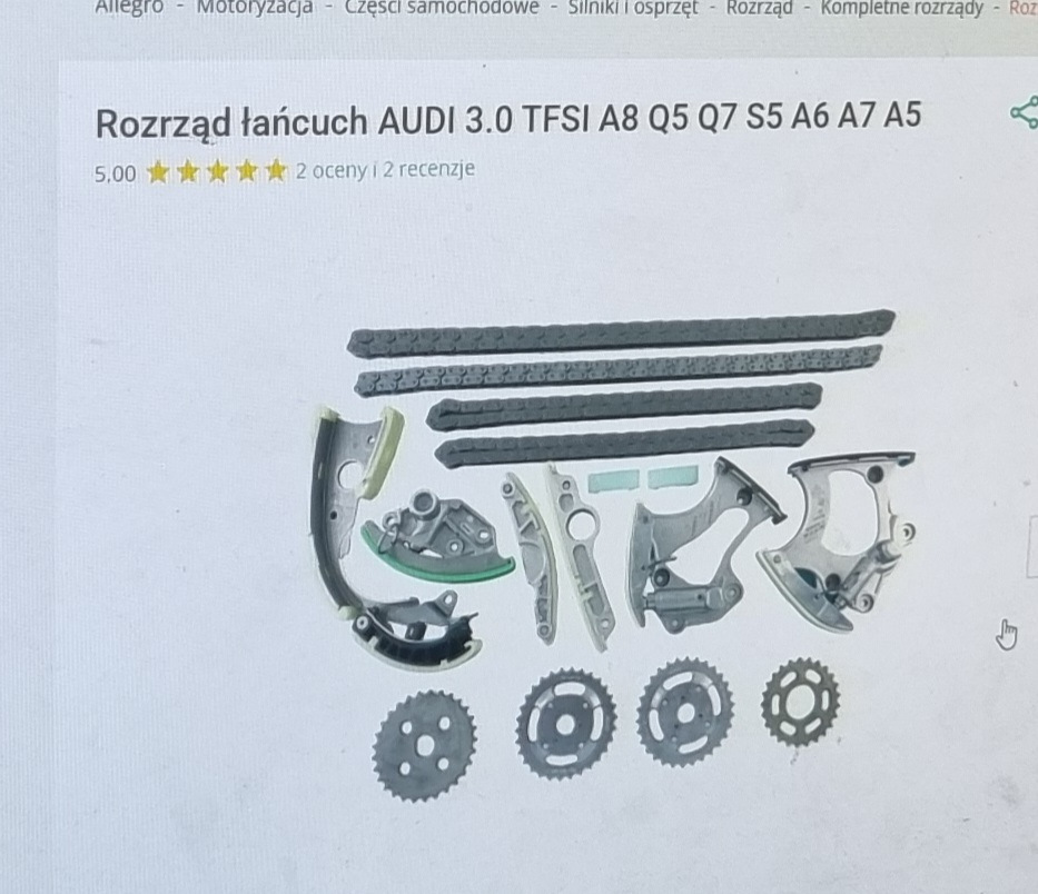 Audi A6 C7 3.0 TFSI замена цепей ГРМ в сборе — DRIVE2