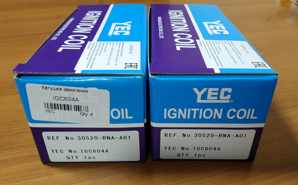 IGC604A Катушка зажигания 48266 YEC | Запчасти на DRIVE2
