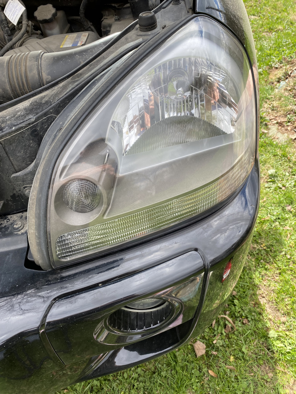Полировка фар — Hyundai Tucson (JM), 2 л, 2008 года | своими руками ...