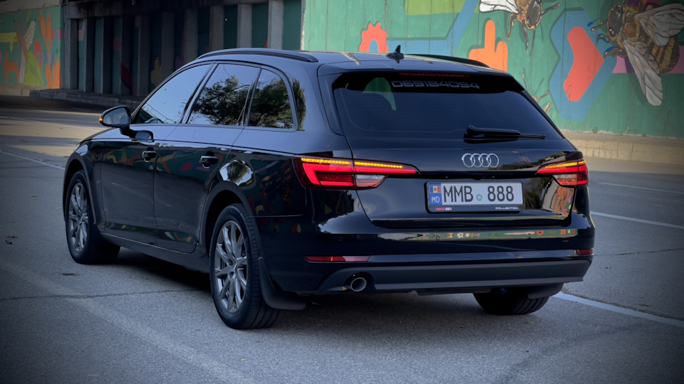 Оригинальные брызговики — Audi A4 Avant (B9), 2 л, 2018 года | стайлинг ...
