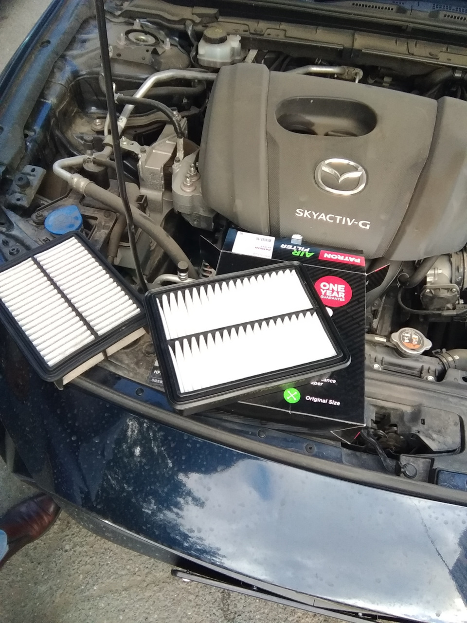 Воздушник — Mazda 3 (4G) BP, 1,5 л, 2019 года | расходники | DRIVE2