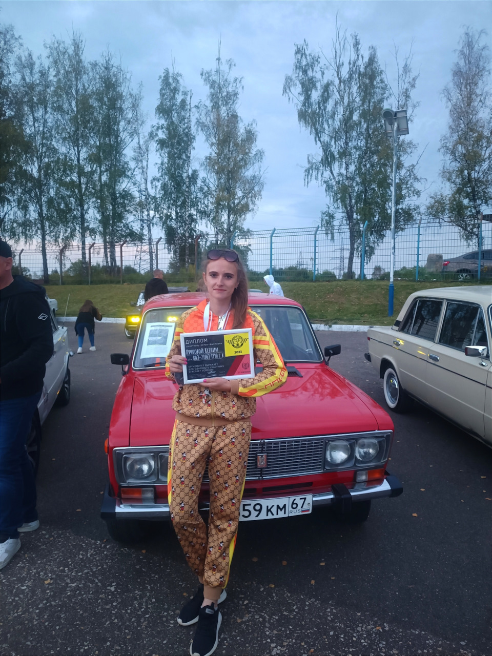 Ретро выставка на Смоленском кольце — Lada 21063, 1,3 л, 1990 года |  встреча | DRIVE2