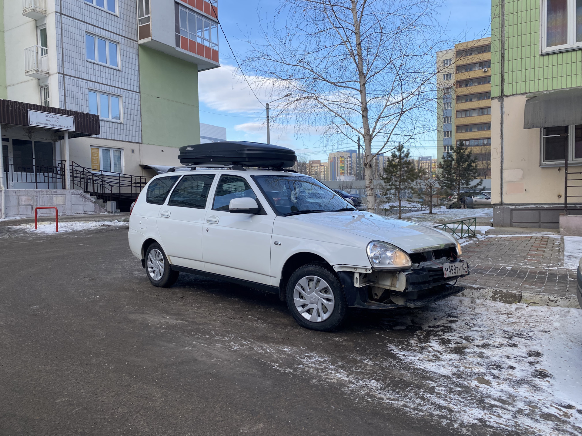 Автобокс — Lada Приора универсал, 1,6 л, 2014 года | просто так | DRIVE2