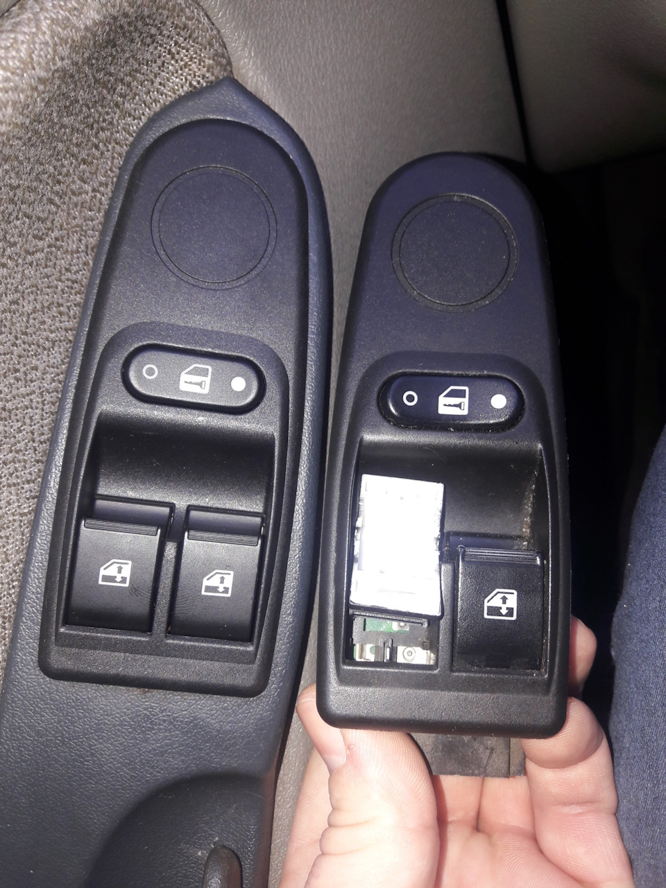 замена модуля управления стеклоподьемниками или куда уходит омывайка ...