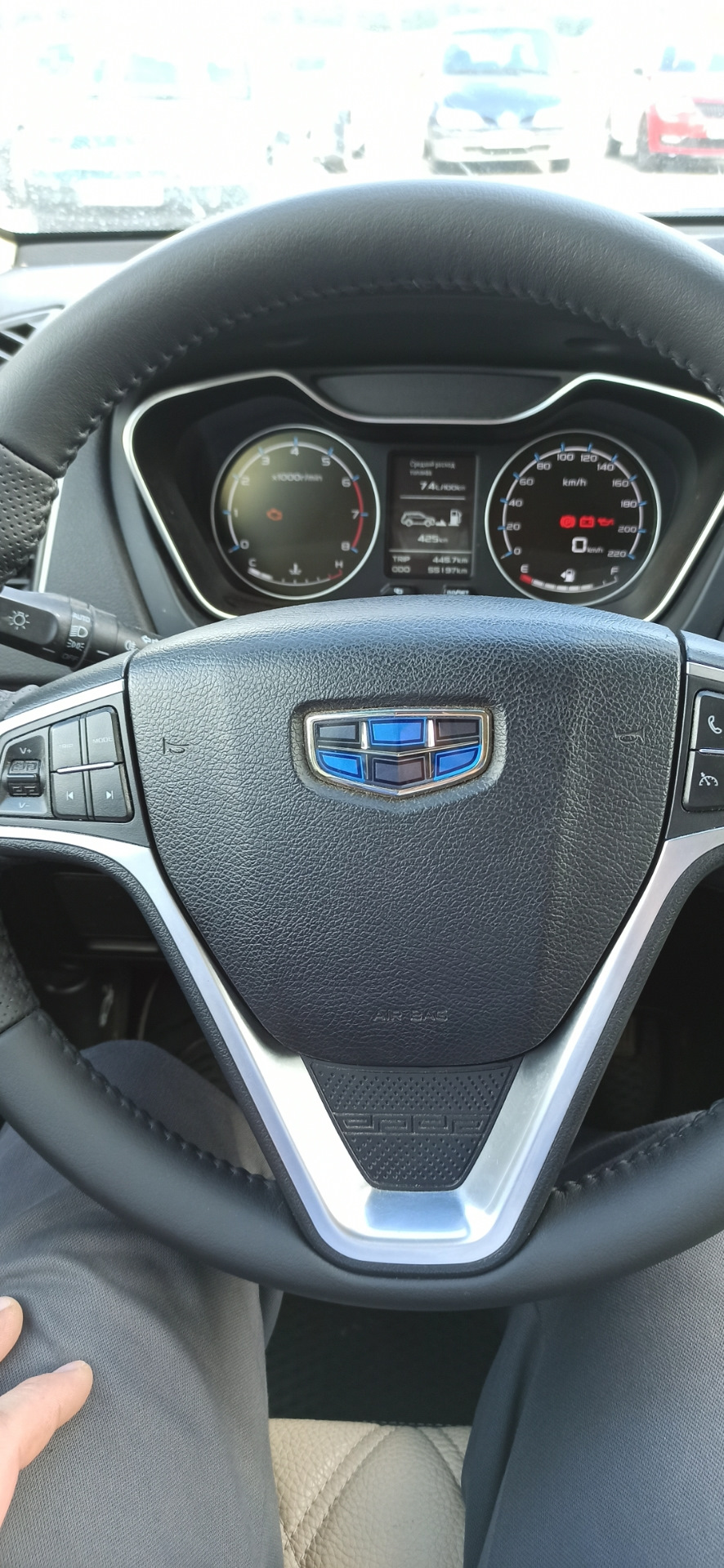 Замена руля по гарантии — Geely Emgrand X7, 1,8 л, 2019 года | визит на ...