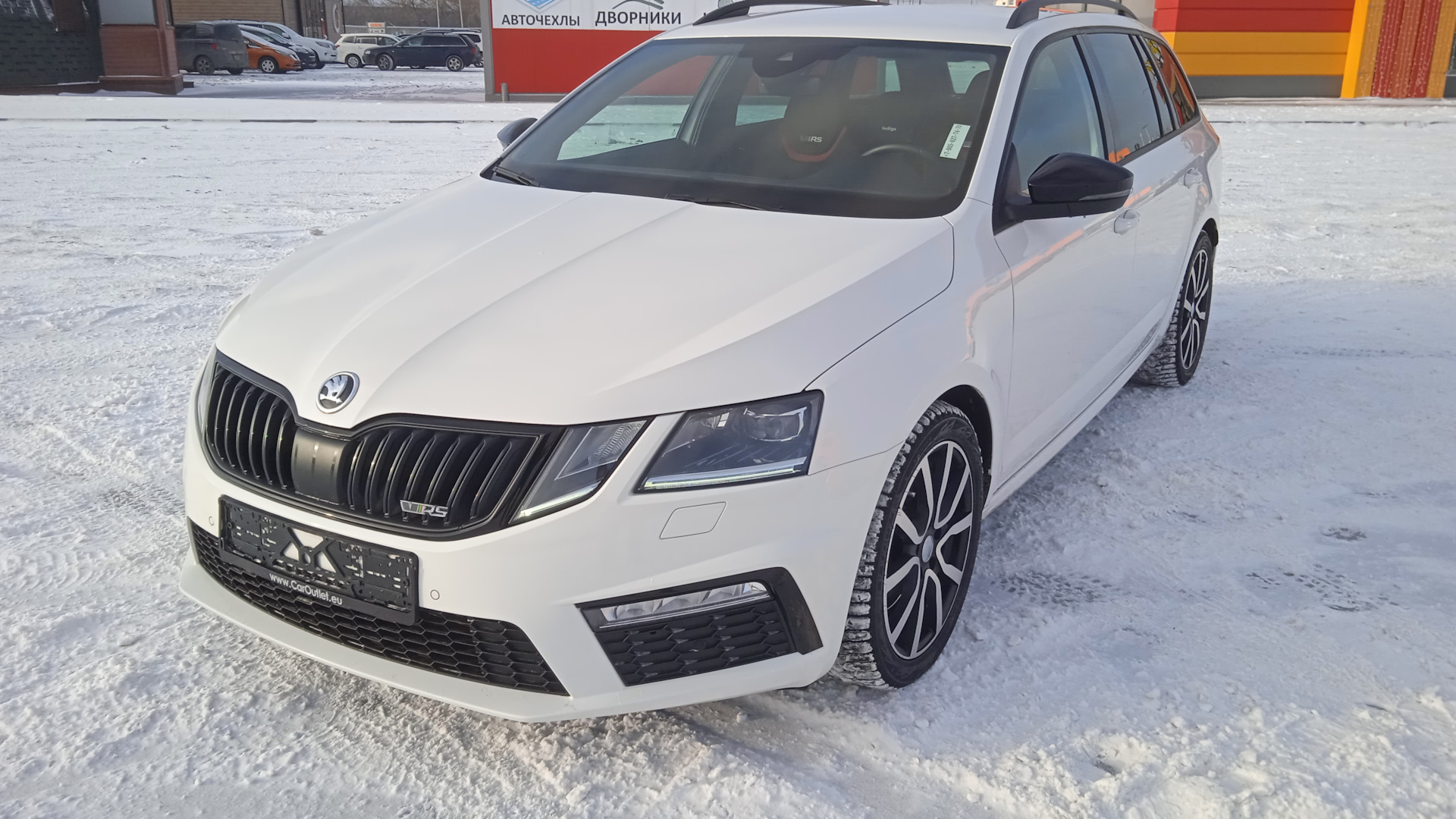 Skoda Octavia Combi RS A7 Mk3 2.0 дизельный 2019 | DIESEL на DRIVE2