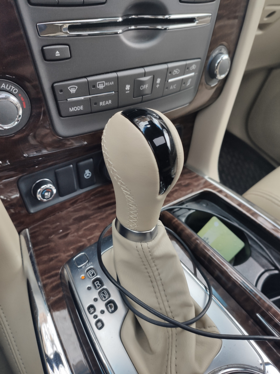 Замена ручки АКПП — Nissan Patrol (Y62), 5,6 л, 2011 года | стайлинг ...