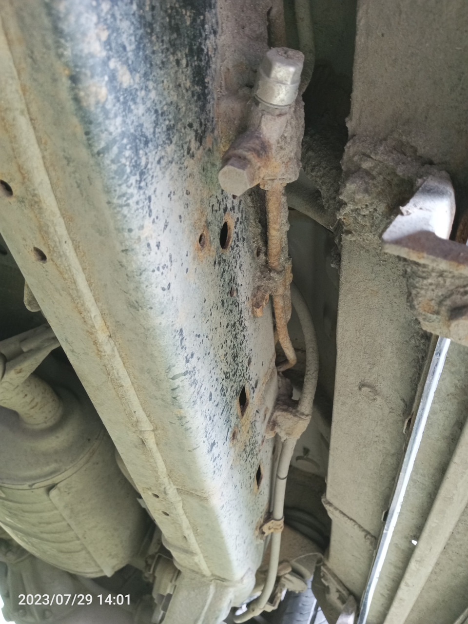 Сквозная коррозия кузова, диагностика ходовой. — Toyota Land Cruiser ...