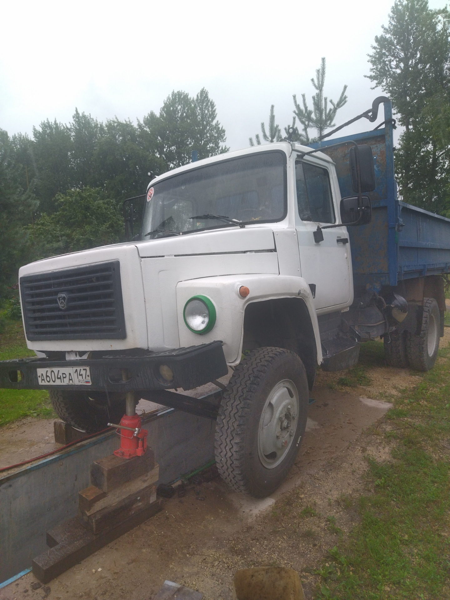 Замена листа рессоры — ГАЗ 53, 4,7 л, 2007 года | поломка | DRIVE2