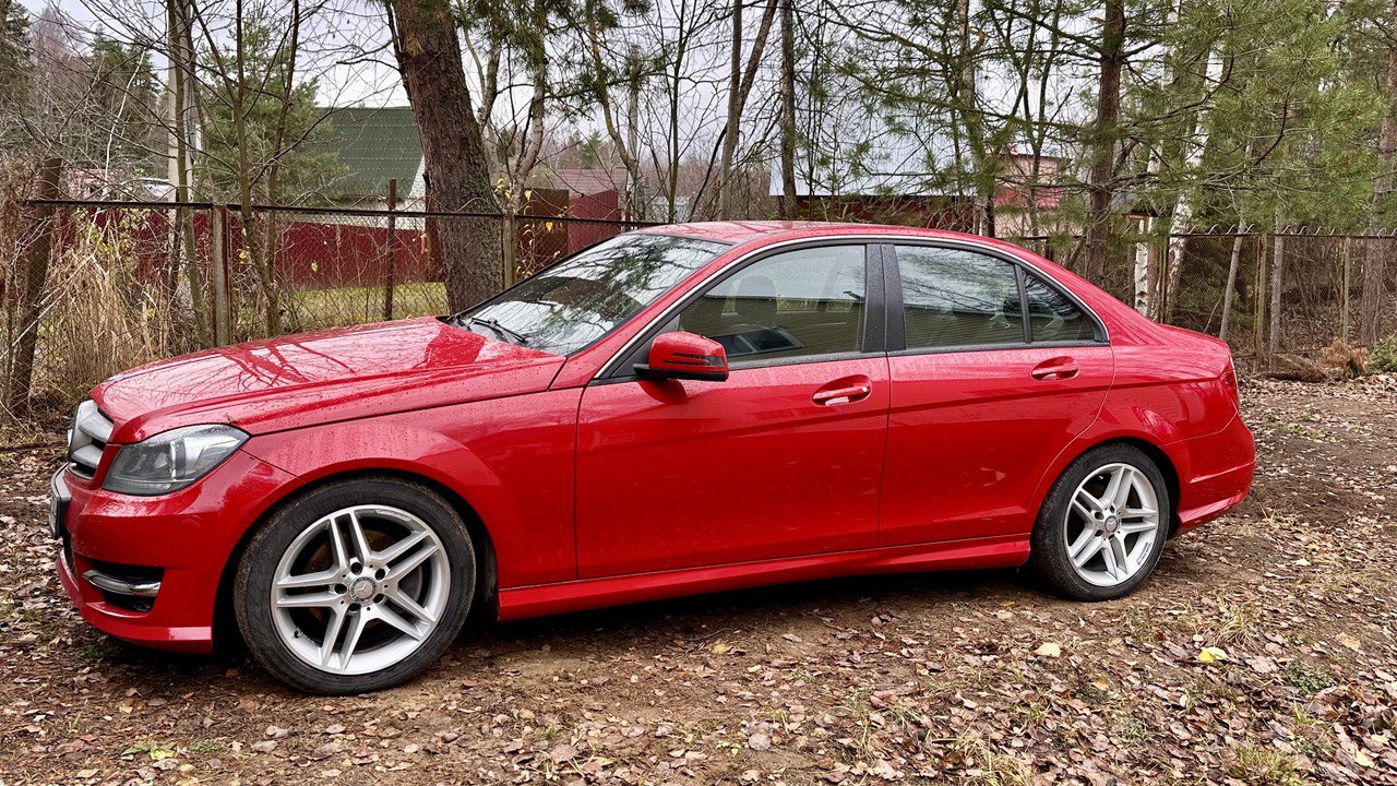 Mercedes-Benz C-class (W204) 1.6 бензиновый 2013 | Красная звезда на DRIVE2