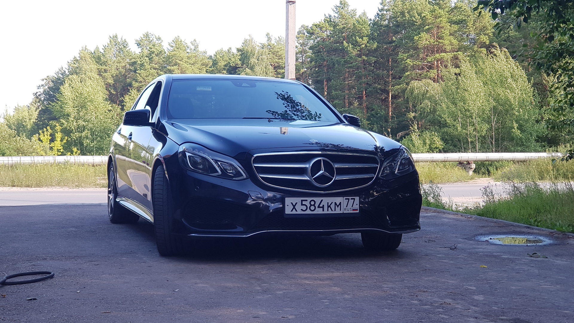 Mercedes-Benz E-class (W212) 2.0 бензиновый 2013 | ///ЧЕРНЫЙ РОЯЛЬ/// на  DRIVE2