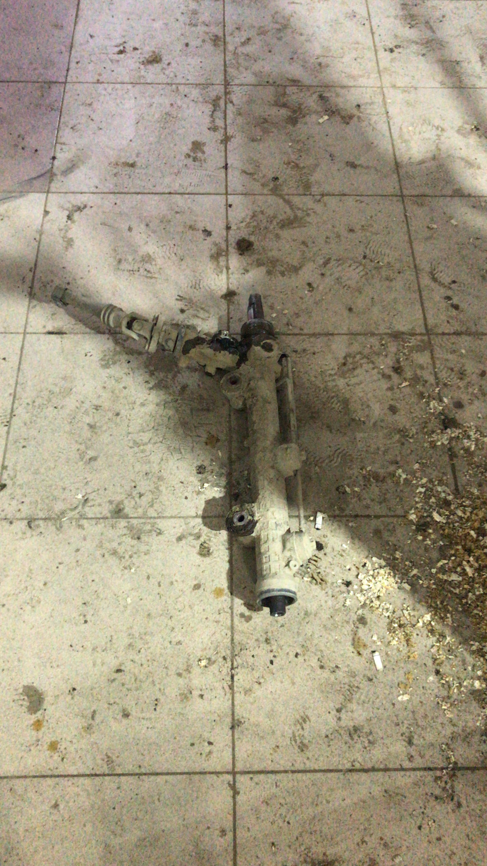 Реставрация рулевой рейки — Mercedes-Benz E-class (W211), 3,2 л, 2003 ...