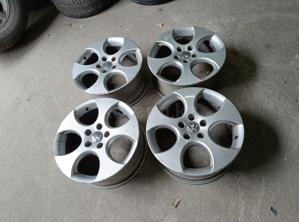 Литые диски Ronal 7,5Jx17 ET51 5x112 на Volkswagen Caddy (3G ...