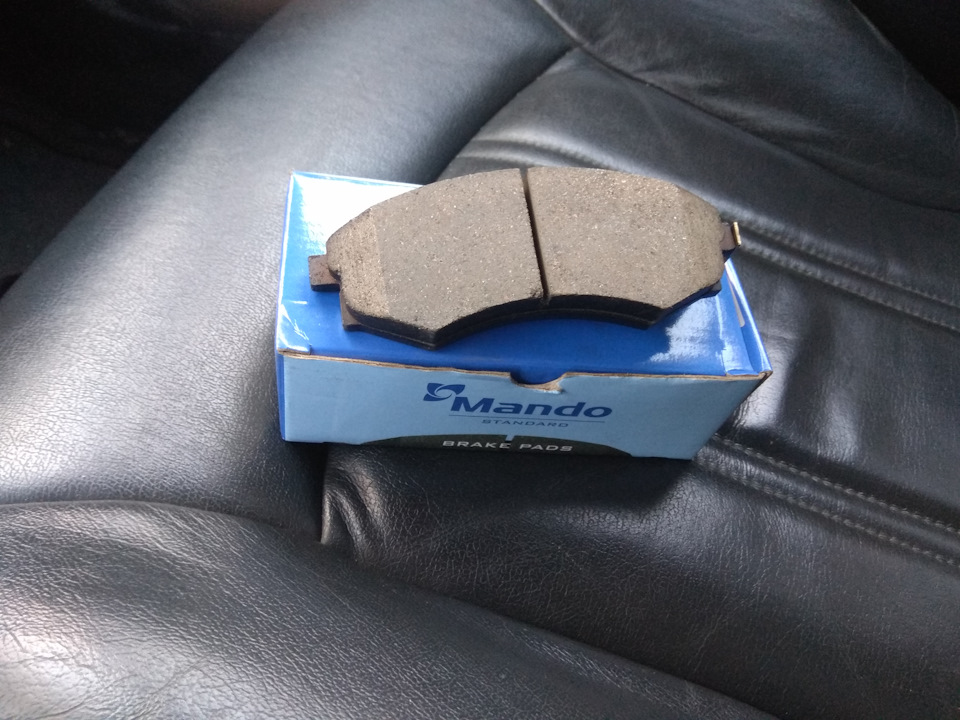 Колодки тормозные Mando MPH04. | 500 ₽ в городе Челябинск | DRIVE2