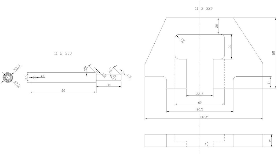 T10340 фиксатор коленвала vag чертеж