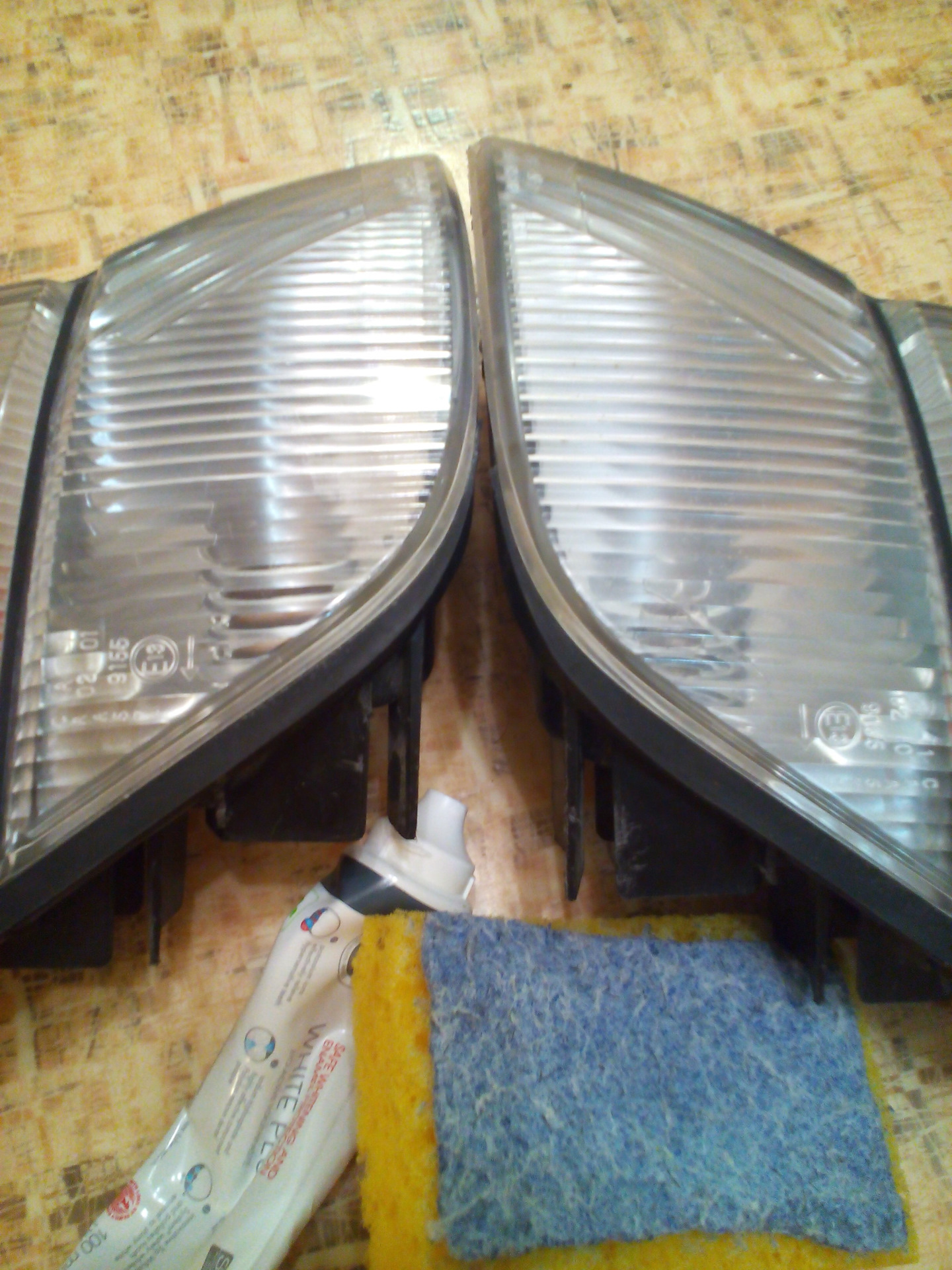 Полировка зубной пастой. — Nissan Patrol (Y61), 4,2 л, 2001 года ...