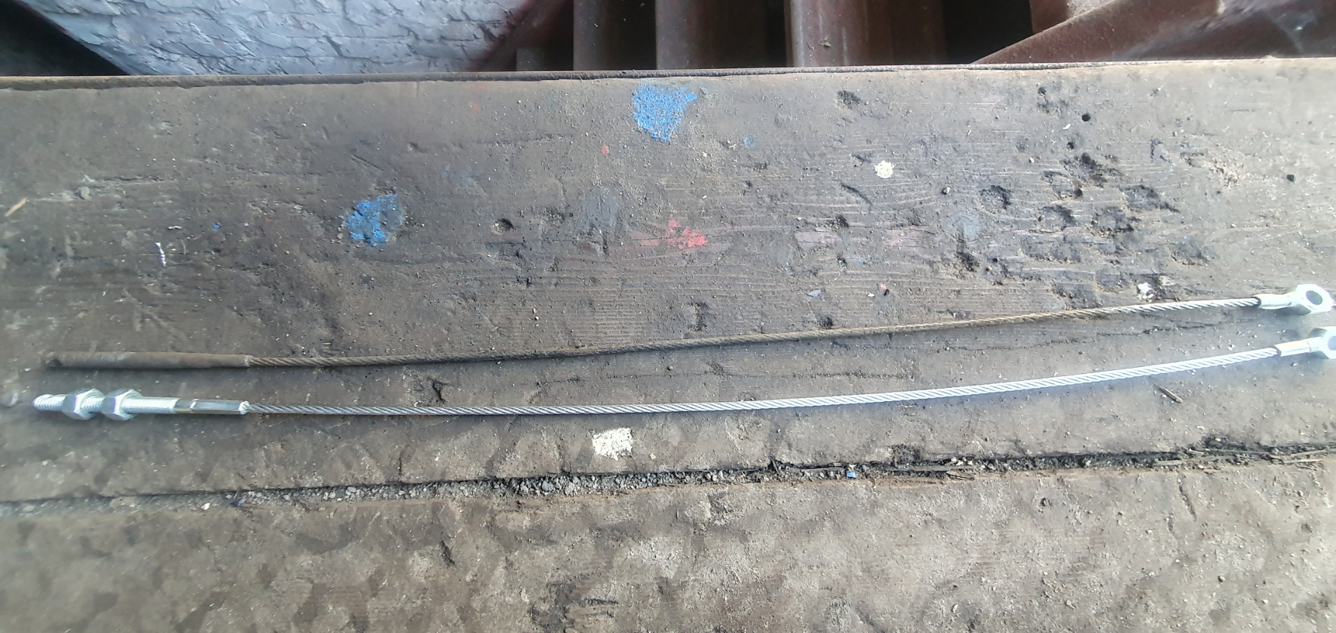 ️Трос ручника(короткий), Антикор — Chevrolet Niva (1G), 1,7 л, 2007 ...