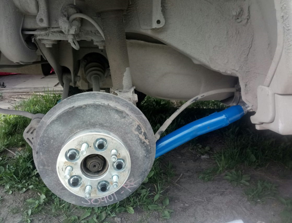 #5 Самодельные стойки на sf5 (задние продольные тяги). — Subaru ...