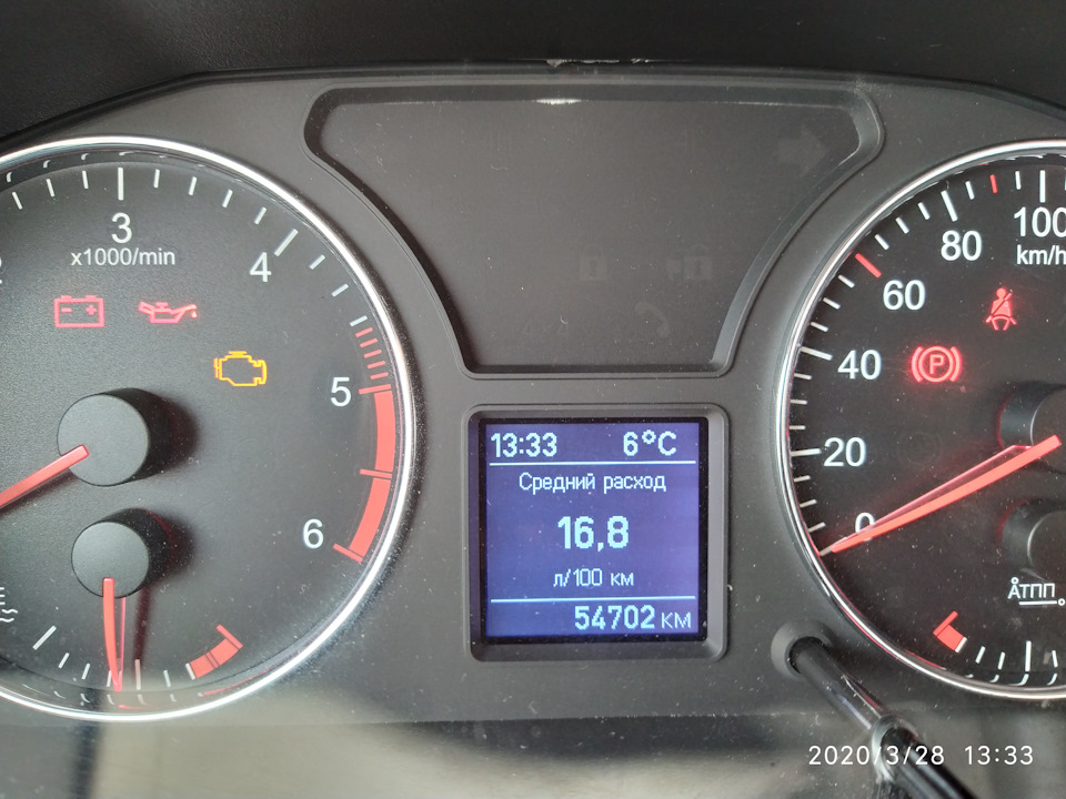 Вопрос по расходу топлива к знатокам — УАЗ Patriot, 2,7 л, 2016 года ...