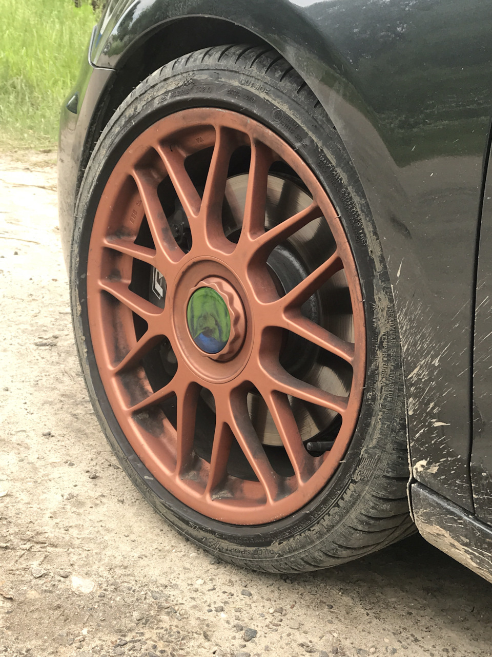 Колпачки для дисков Hand Made — Volkswagen Golf GTI Mk6, 2 л, 2010 года ...