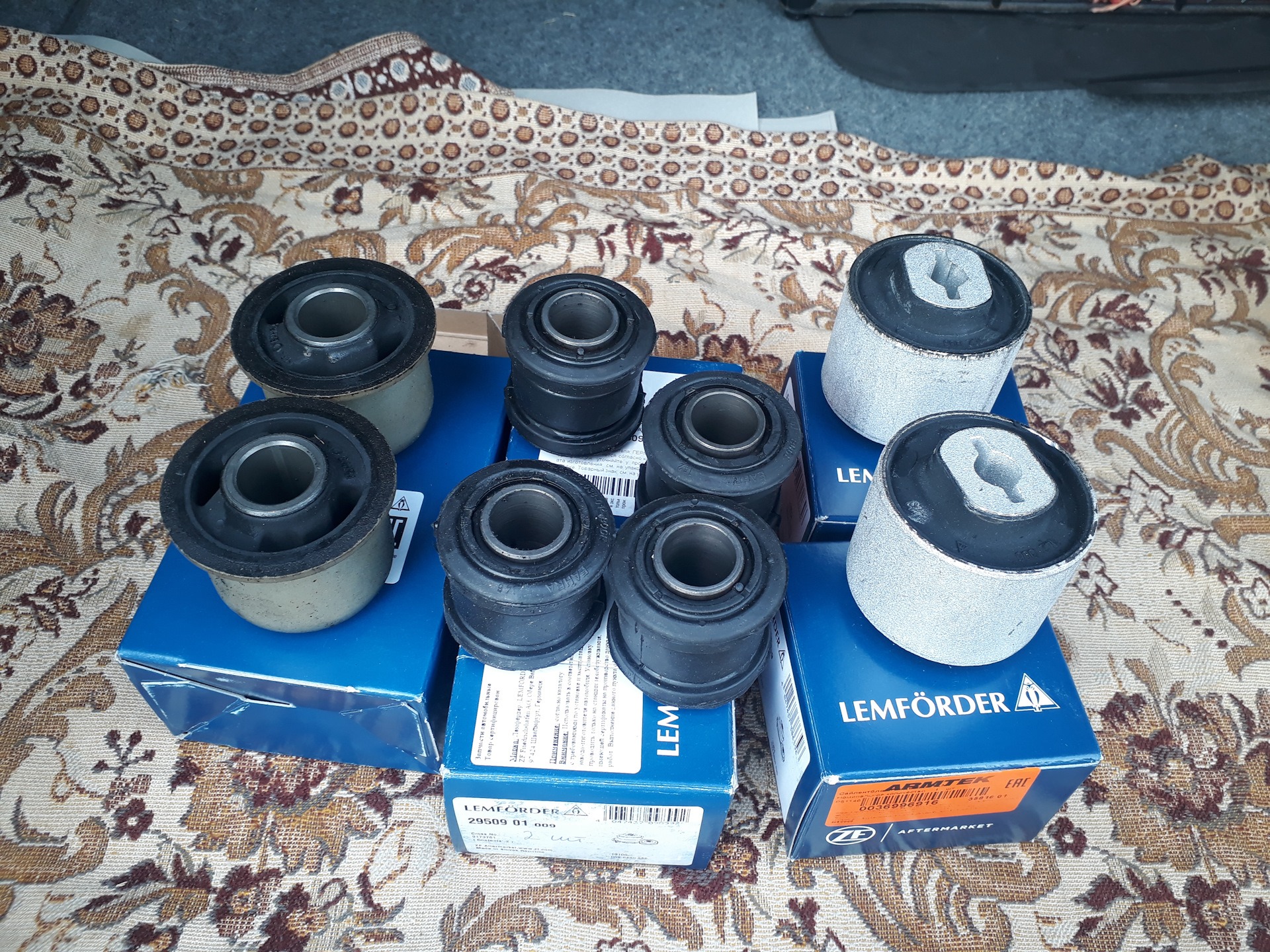 Ремонт задней подвески вольво s80, сход-развал — Volvo S80 (1G), 2,4 л ...