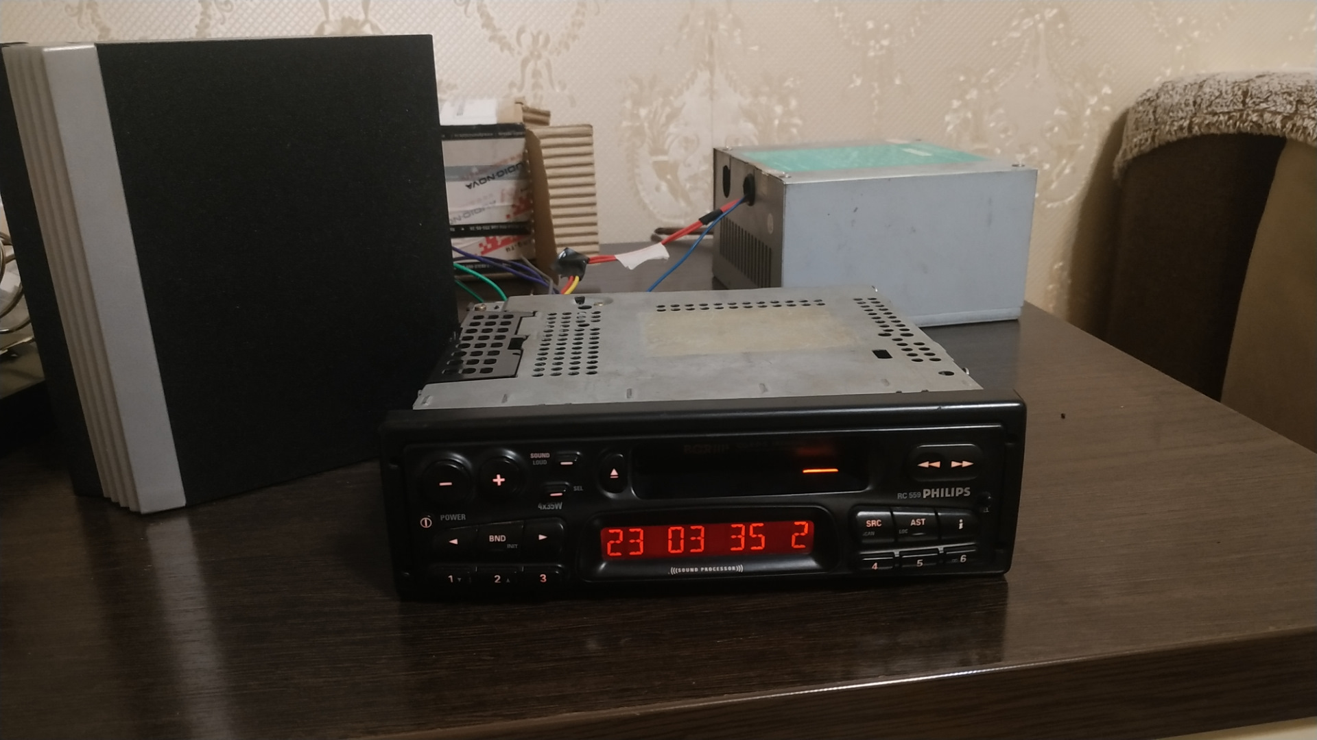 Аудиосистема. Магнитола Philips RC559 — Lada 2109, 1,3 л, 1990 года |  автозвук | DRIVE2