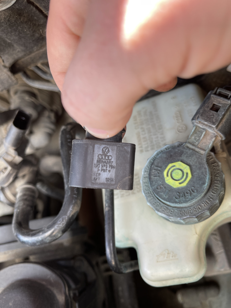 Если внезапно «отказ усилителя тормозов» — Volkswagen Golf Mk6, 1,4 л ...