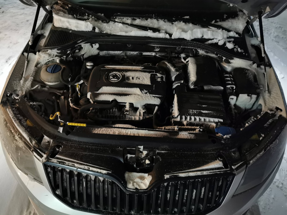 Снега мы не боимся — Skoda Octavia Combi A7 Mk3