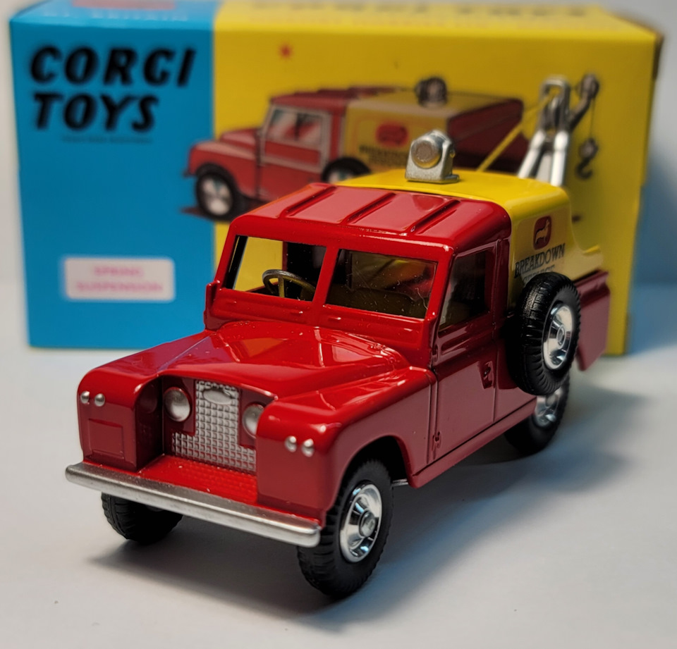 Corgi Toys . 1/43 Land-Rover Breakdown Truck No.417s — Сообщество  «Масштабные Модели» на DRIVE2