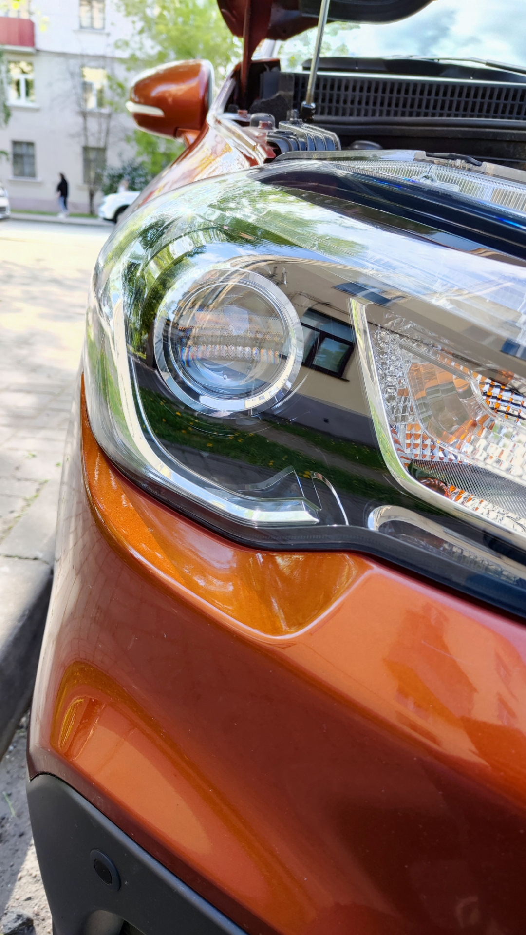Полировка и защита фар — Suzuki SX4 (2G), 1,4 л, 2019 года | визит на ...