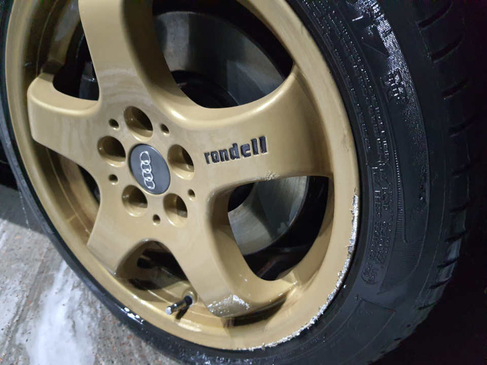 Где покрасить диски? — Audi A4 Avant (B7), 2,5 л, 2005 года | колёсные ...